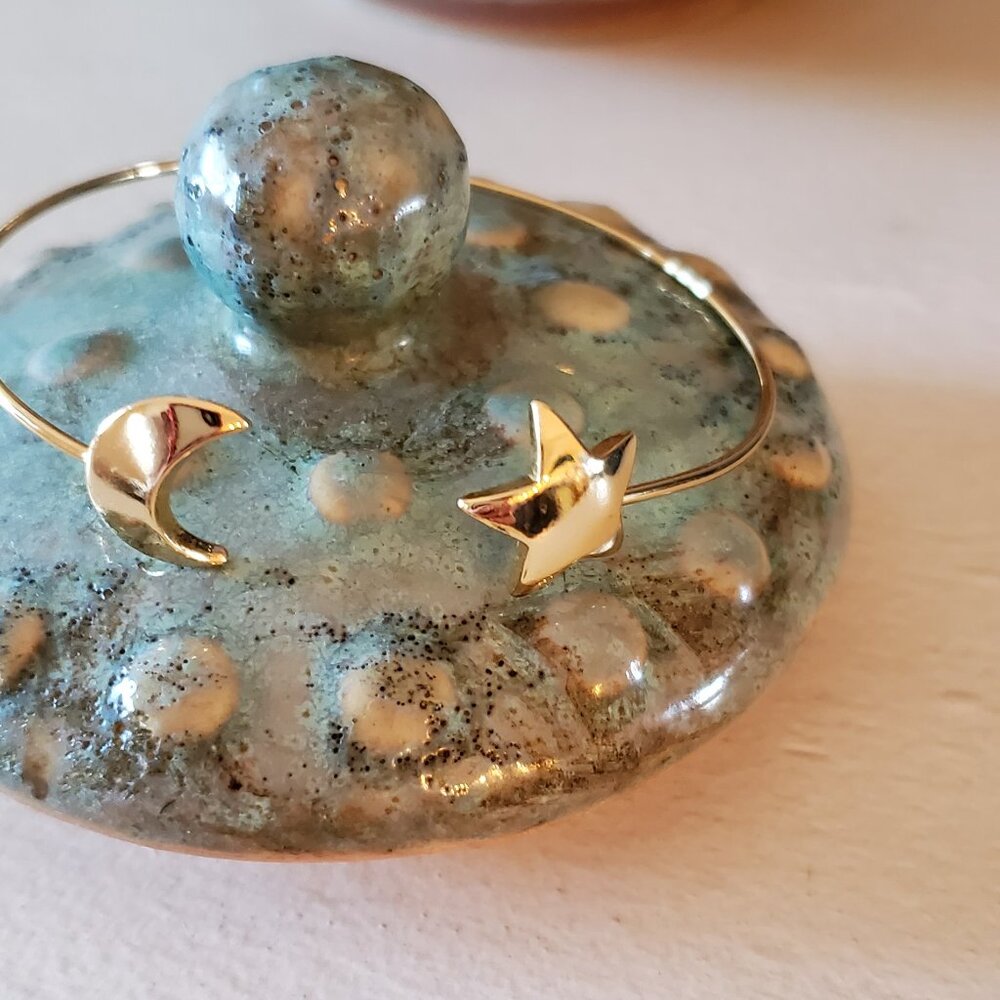 Moon and Star Bangle